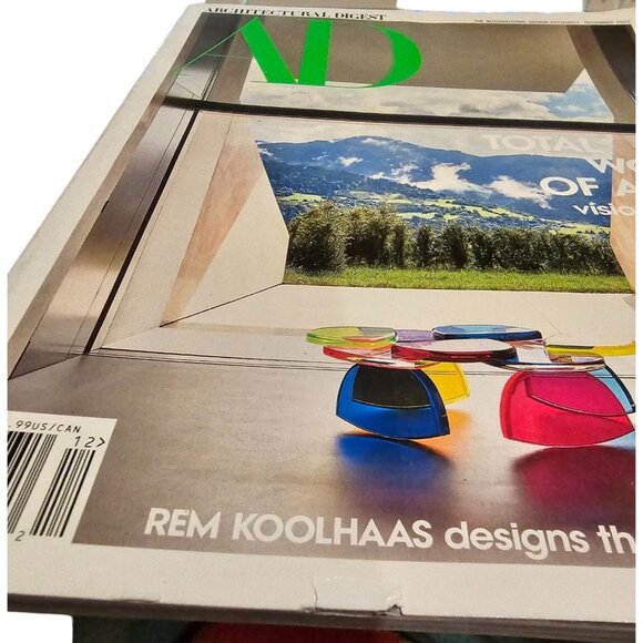 Architectural Digest AD Magazine December 2023 Total Works Of Art REM KOOLHAAS - Picture 6 of 8